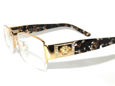 versace men glasses frames|versace gold frame glasses men's.